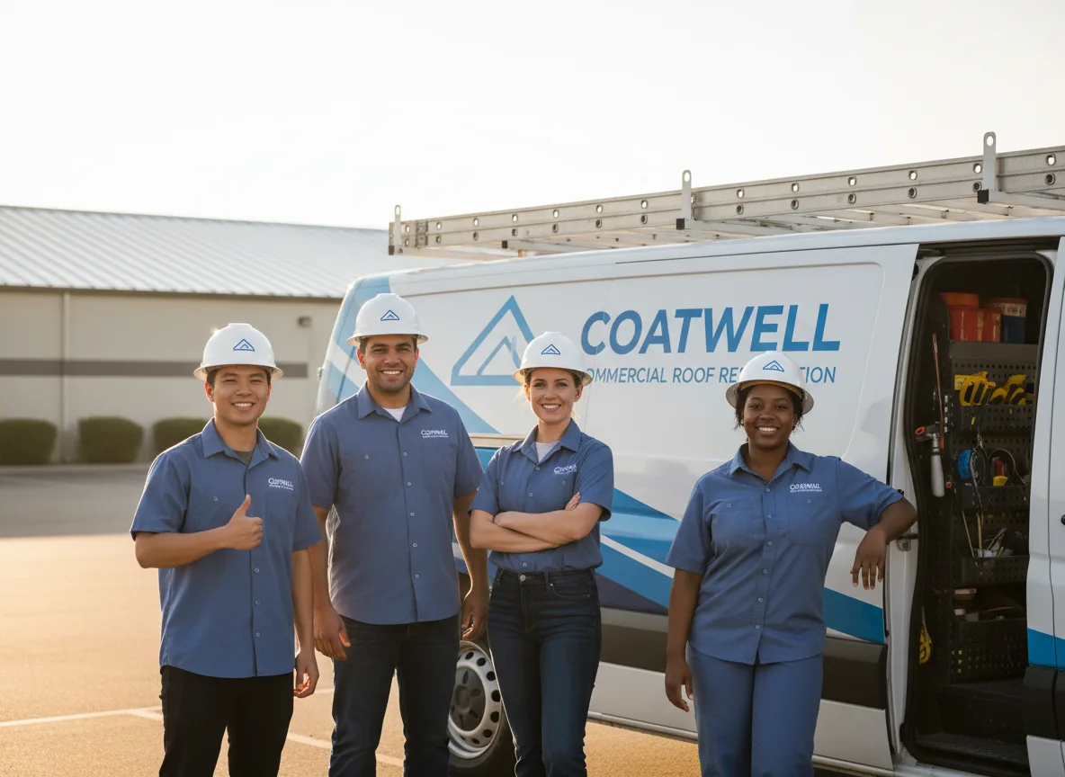Commercial roof coating company in Elberta, MI